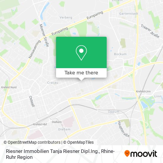 Riesner Immobilien Tanja Riesner Dipl.Ing. map