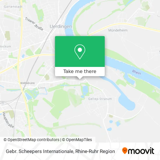 Карта Gebr. Scheepers Internationale