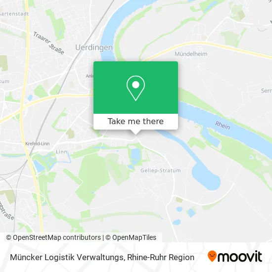 Карта Müncker Logistik Verwaltungs