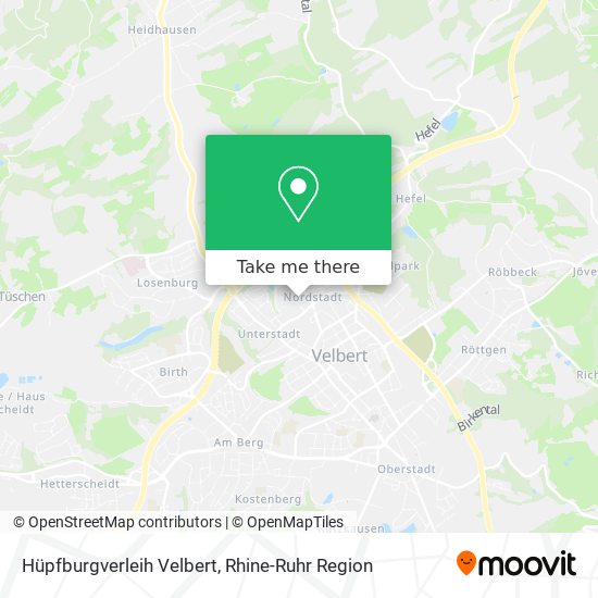 Hüpfburgverleih Velbert map