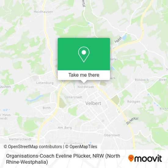 Карта Organisations-Coach Eveline Plücker