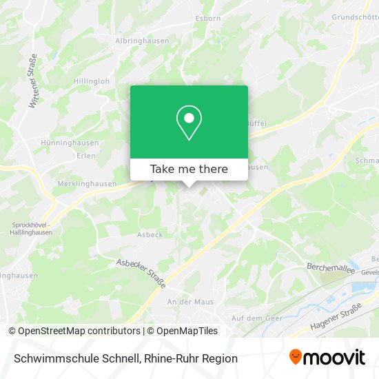 Schwimmschule Schnell map