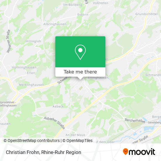 Christian Frohn map