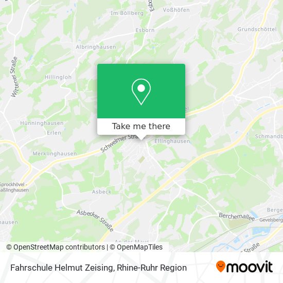 Карта Fahrschule Helmut Zeising