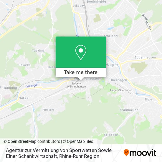 Agentur zur Vermittlung von Sportwetten Sowie Einer Schankwirtschaft map