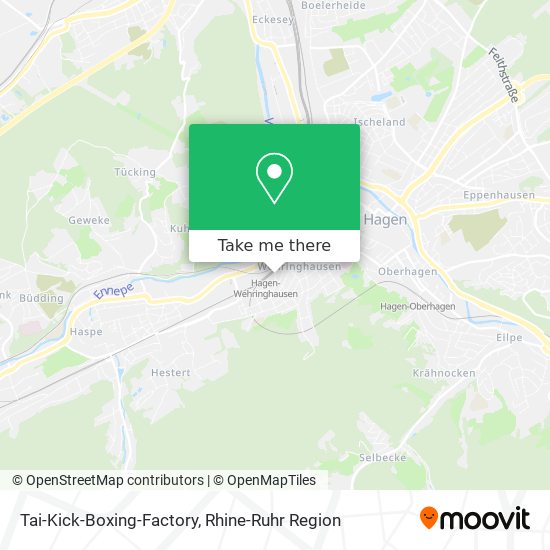 Tai-Kick-Boxing-Factory map
