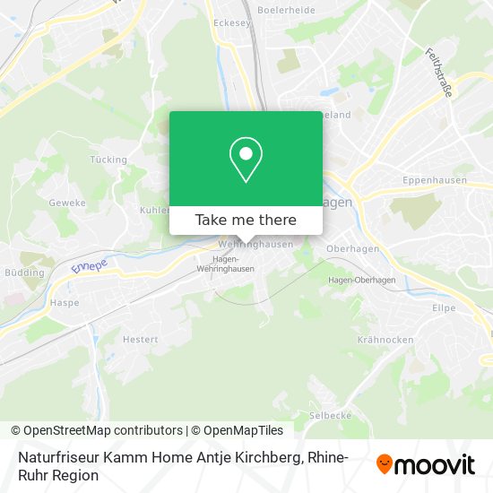 Naturfriseur Kamm Home Antje Kirchberg map