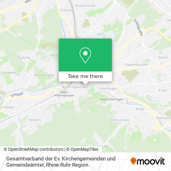 Gesamtverband der Ev. Kirchengemeinden und Gemeindeämter map