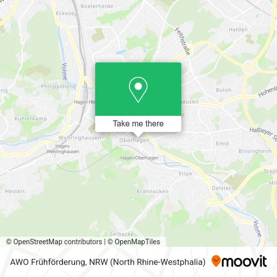Карта AWO Frühförderung