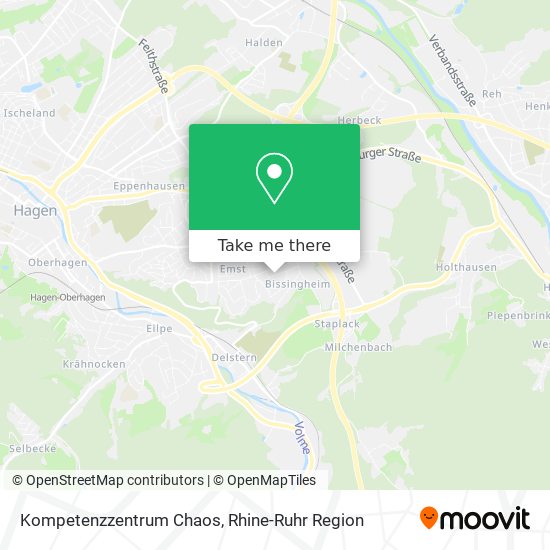 Kompetenzzentrum Chaos map