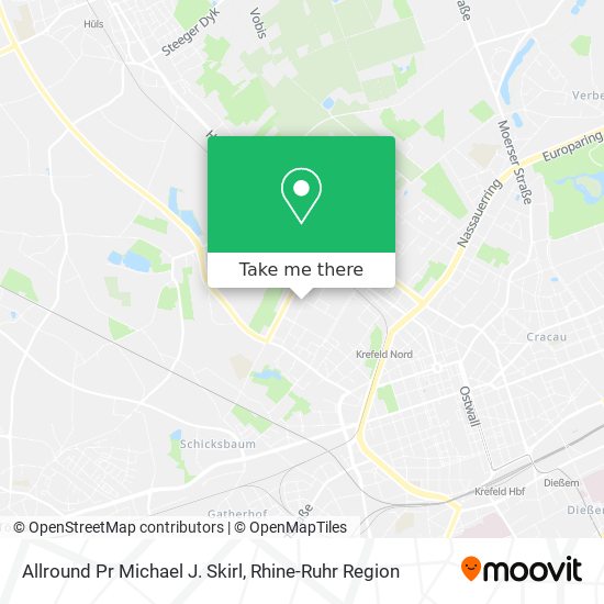 Allround Pr Michael J. Skirl map