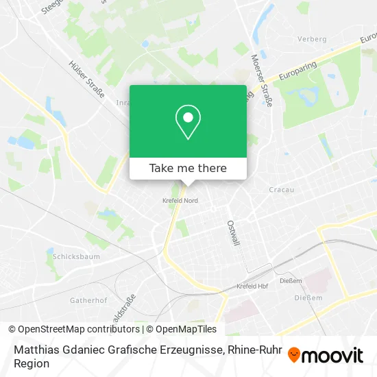 Карта Matthias Gdaniec Grafische Erzeugnisse