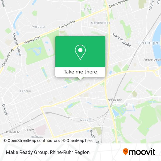 Make Ready Group map