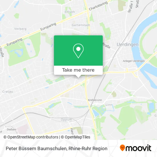 Карта Peter Büssem Baumschulen