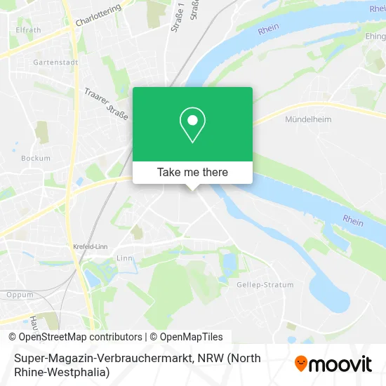 Super-Magazin-Verbrauchermarkt map