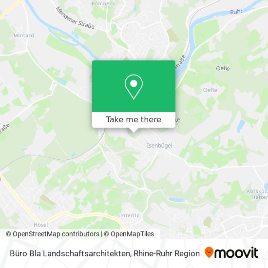 Büro Bla Landschaftsarchitekten map
