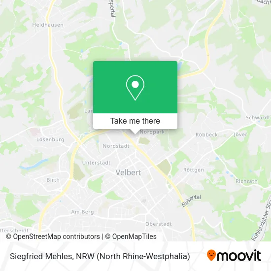 Карта Siegfried Mehles