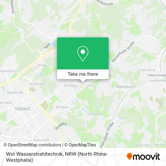 Карта Wst Wasserstrahltechnik