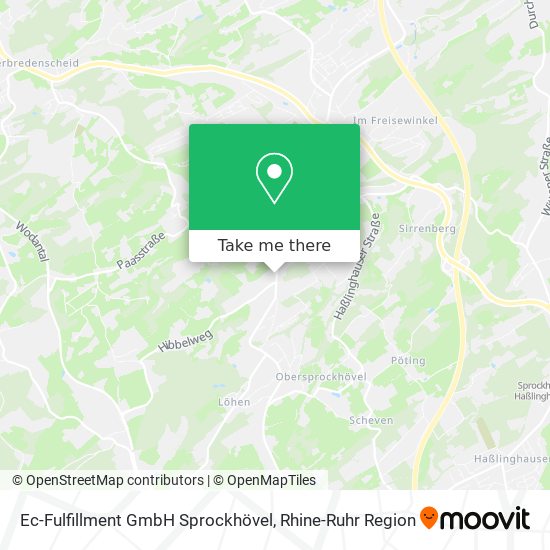 Ec-Fulfillment GmbH Sprockhövel map