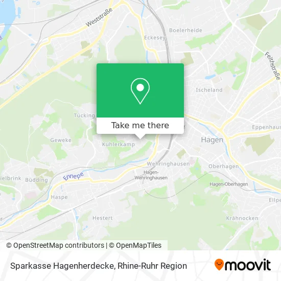 Карта Sparkasse Hagenherdecke