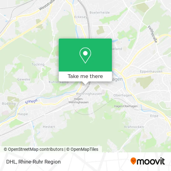 Карта DHL