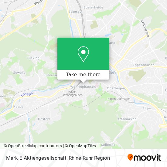 Mark-E Aktiengesellschaft map