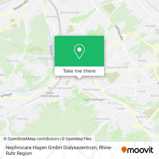 Nephrocare Hagen GmbH Dialysezentrum map