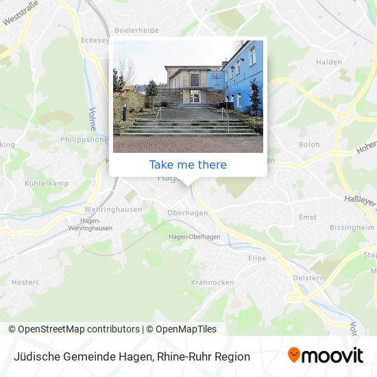 Карта Jüdische Gemeinde Hagen