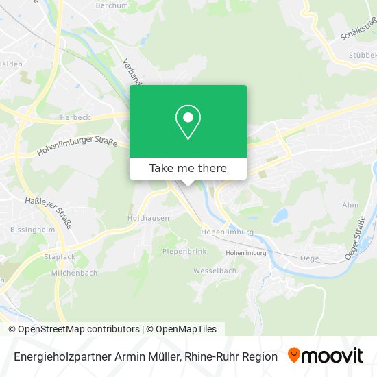 Energieholzpartner Armin Müller map