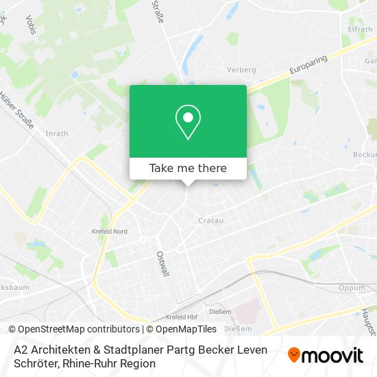 A2 Architekten & Stadtplaner Partg Becker Leven Schröter map