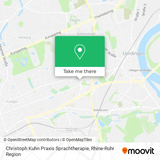 Карта Christoph Kuhn Praxis Sprachtherapie