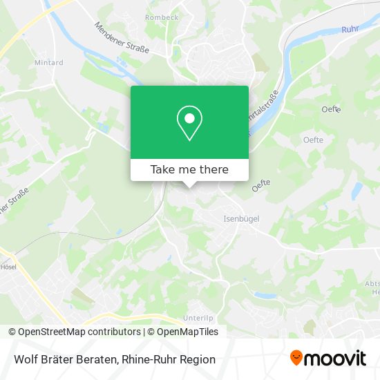 Wolf Bräter Beraten map