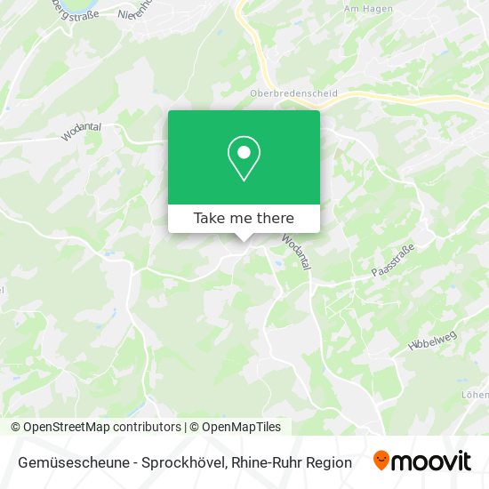 Gemüsescheune - Sprockhövel map