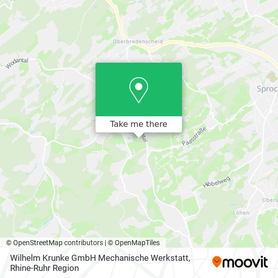 Wilhelm Krunke GmbH Mechanische Werkstatt map
