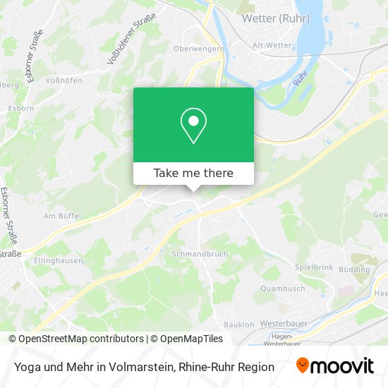 Yoga und Mehr in Volmarstein map