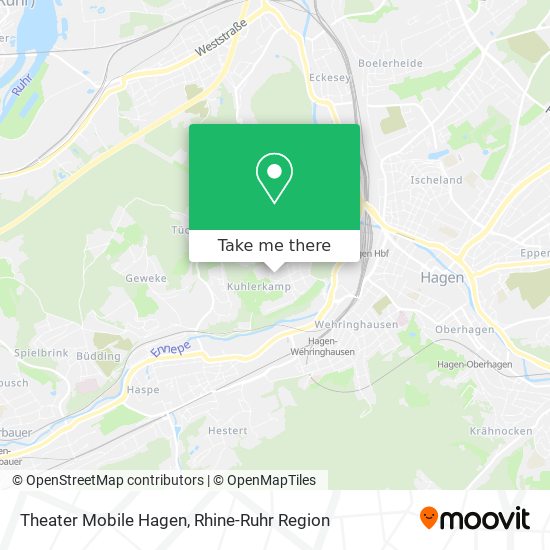 Theater Mobile Hagen map