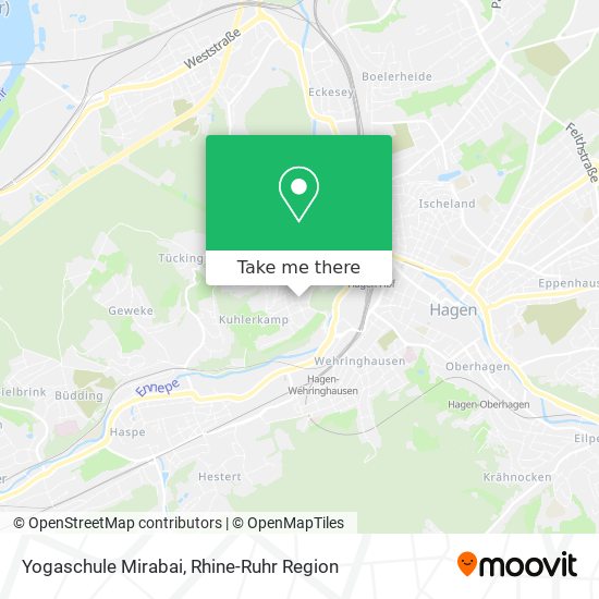 Yogaschule Mirabai map