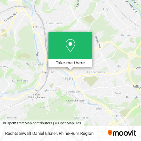 Карта Rechtsanwalt Daniel Elsner