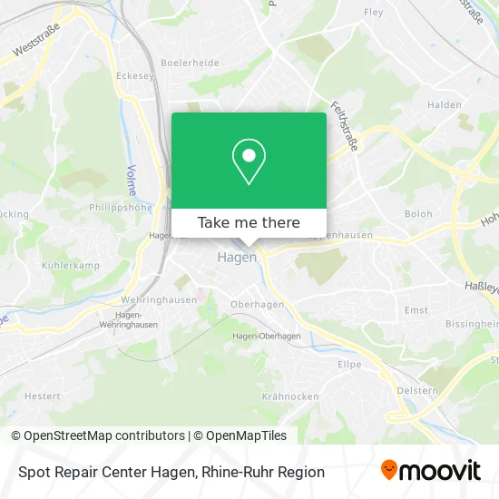 Карта Spot Repair Center Hagen