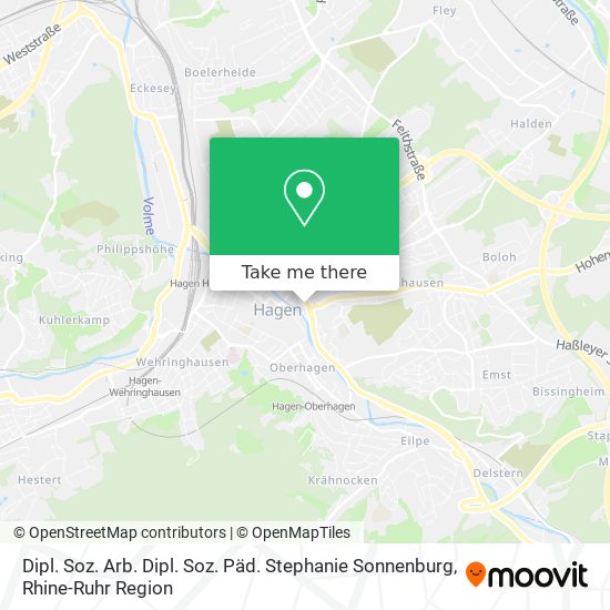 Dipl. Soz. Arb. Dipl. Soz. Päd. Stephanie Sonnenburg map