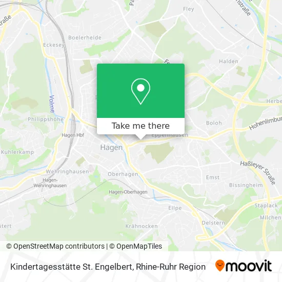 Карта Kindertagesstätte St. Engelbert