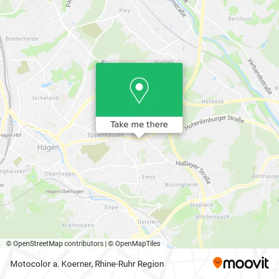 Карта Motocolor a. Koerner