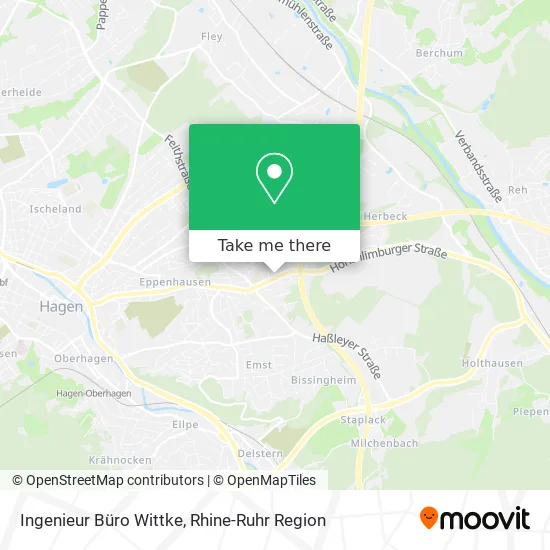 Карта Ingenieur Büro Wittke