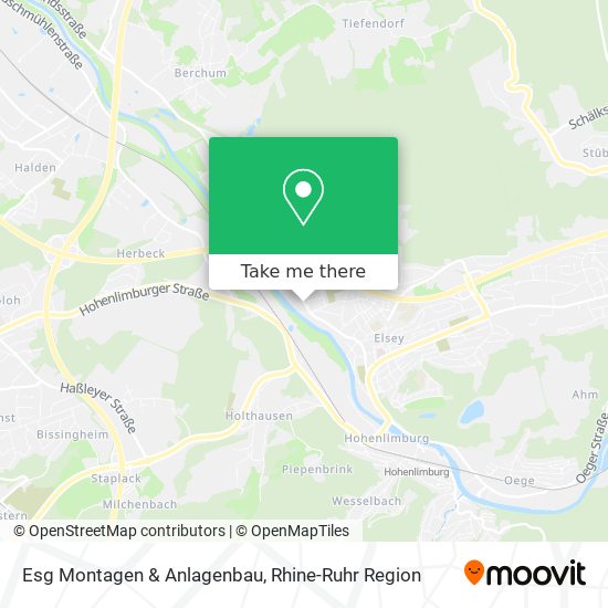 Esg Montagen & Anlagenbau map