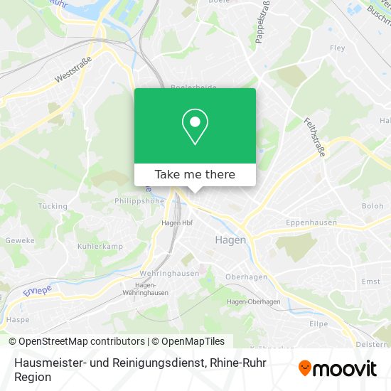 Карта Hausmeister- und Reinigungsdienst