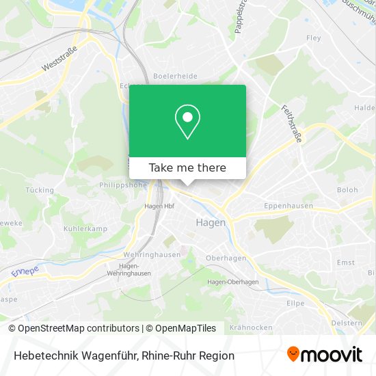 Hebetechnik Wagenführ map