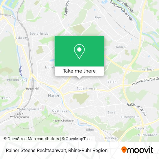 Rainer Steens Rechtsanwalt map
