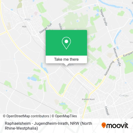 Карта Raphaelsheim - Jugendheim-Inrath