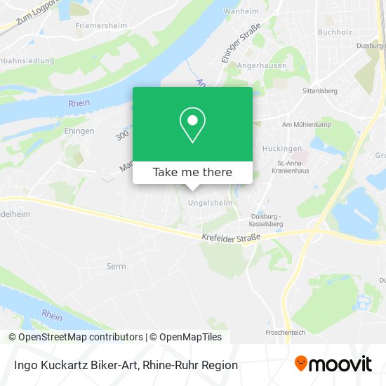 Ingo Kuckartz Biker-Art map