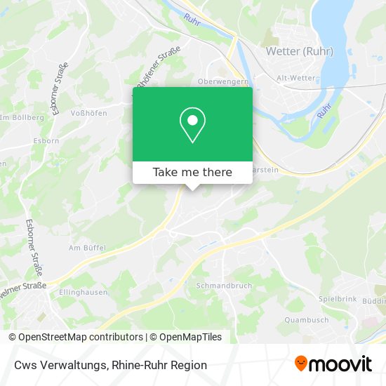 Cws Verwaltungs map